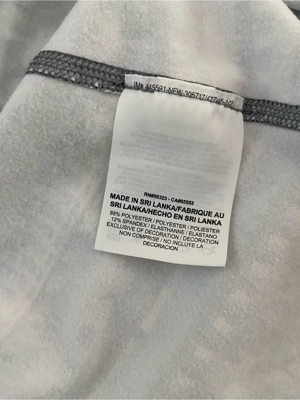 Nike Pro Hyperpro Dri-Fit Women's Black & White Patterned Half-Zip Top - Large